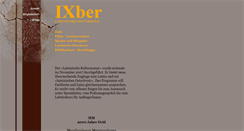 Desktop Screenshot of ixber.ch
